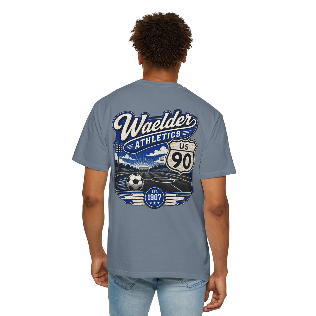 Waelder Route 90 Vintage Athletics T-Shirt | 1907 Collection