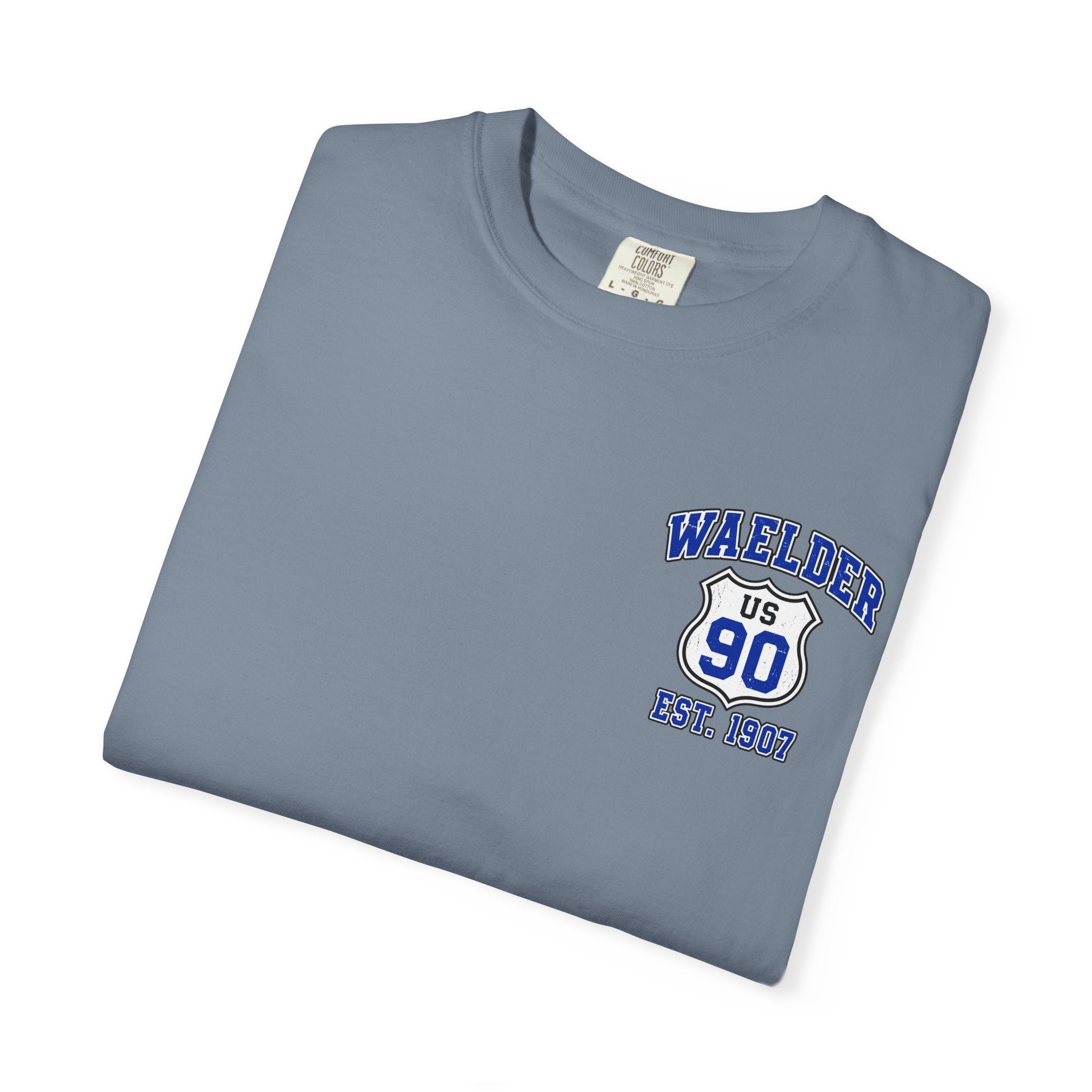 Waelder Route 90 Vintage Athletics T-Shirt | 1907 Collection