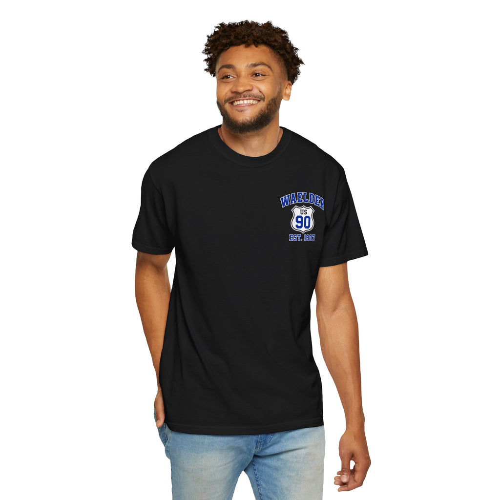 Waelder Route 90 Vintage Athletics T-Shirt | 1907 Collection
