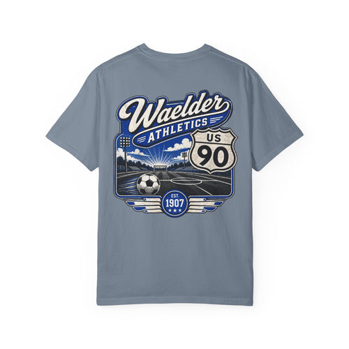 Waelder Route 90 Vintage Athletics T-Shirt | 1907 Collection