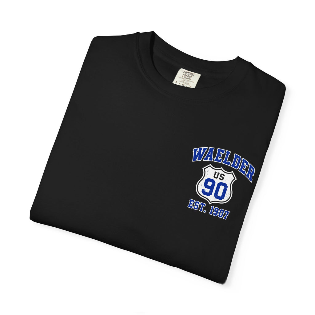 Waelder Route 90 Vintage Athletics T-Shirt | 1907 Collection