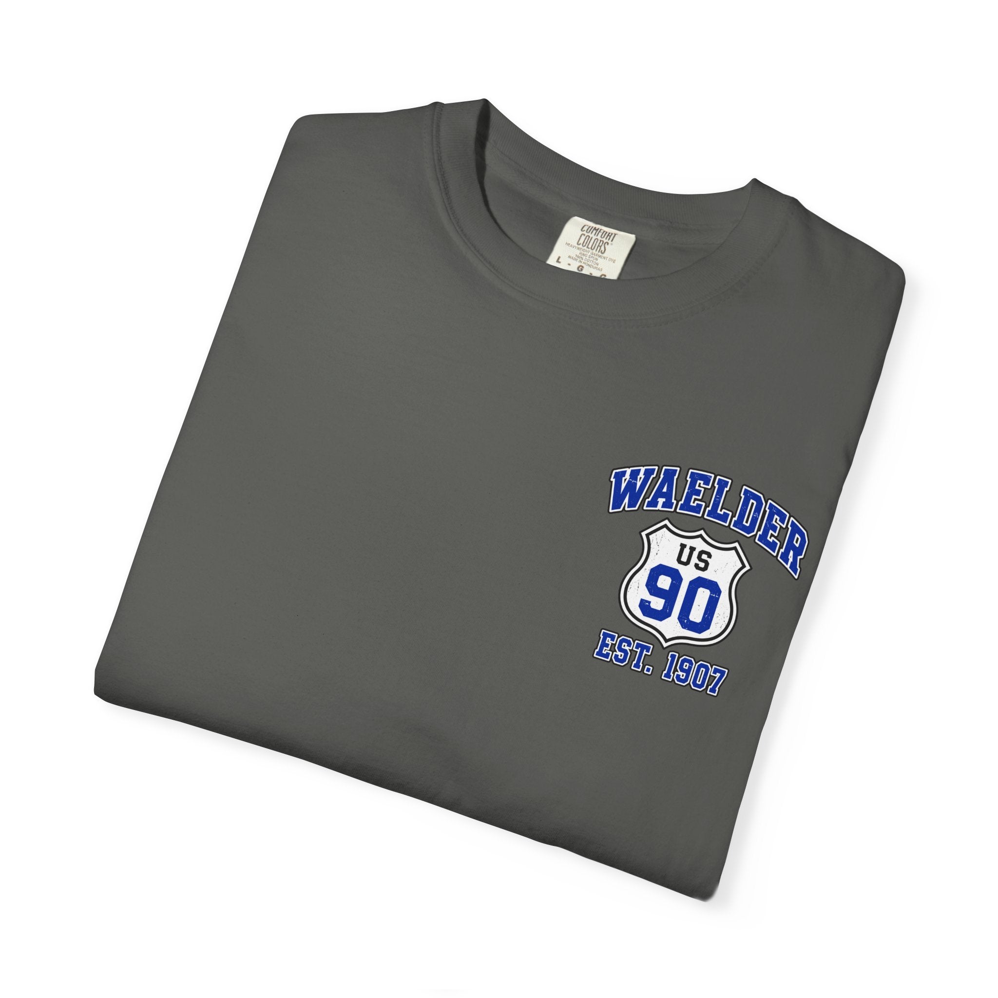 Waelder Route 90 Vintage Athletics T-Shirt | 1907 Collection